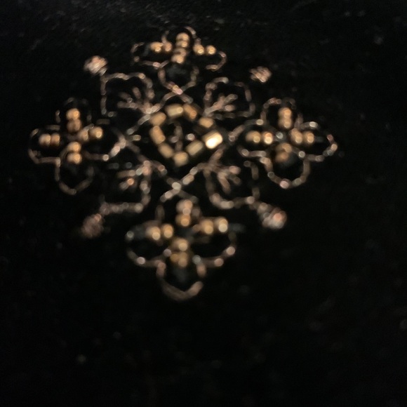 EMBROIDERED VELVET JACKET - Picture 5 of 8